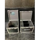 (2) Medium Empty Flight Cases