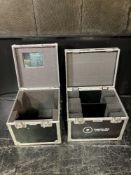 (2) Medium Empty Flight Cases