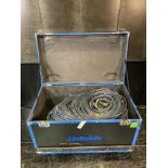 Large Quantity of SDI Cables in Various Lengths & Heavy Duty Mobile Flight Case