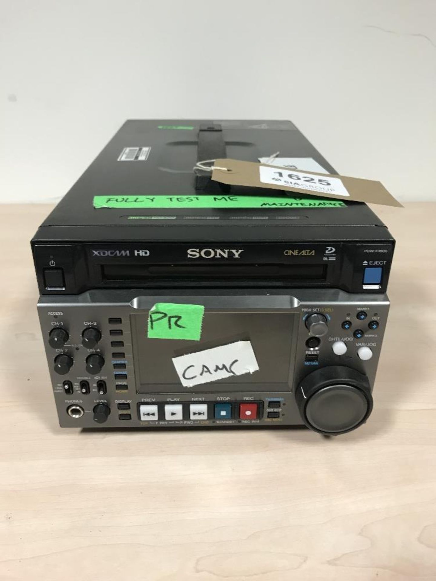 Sony PDW-F1600 Digital Video Recorder