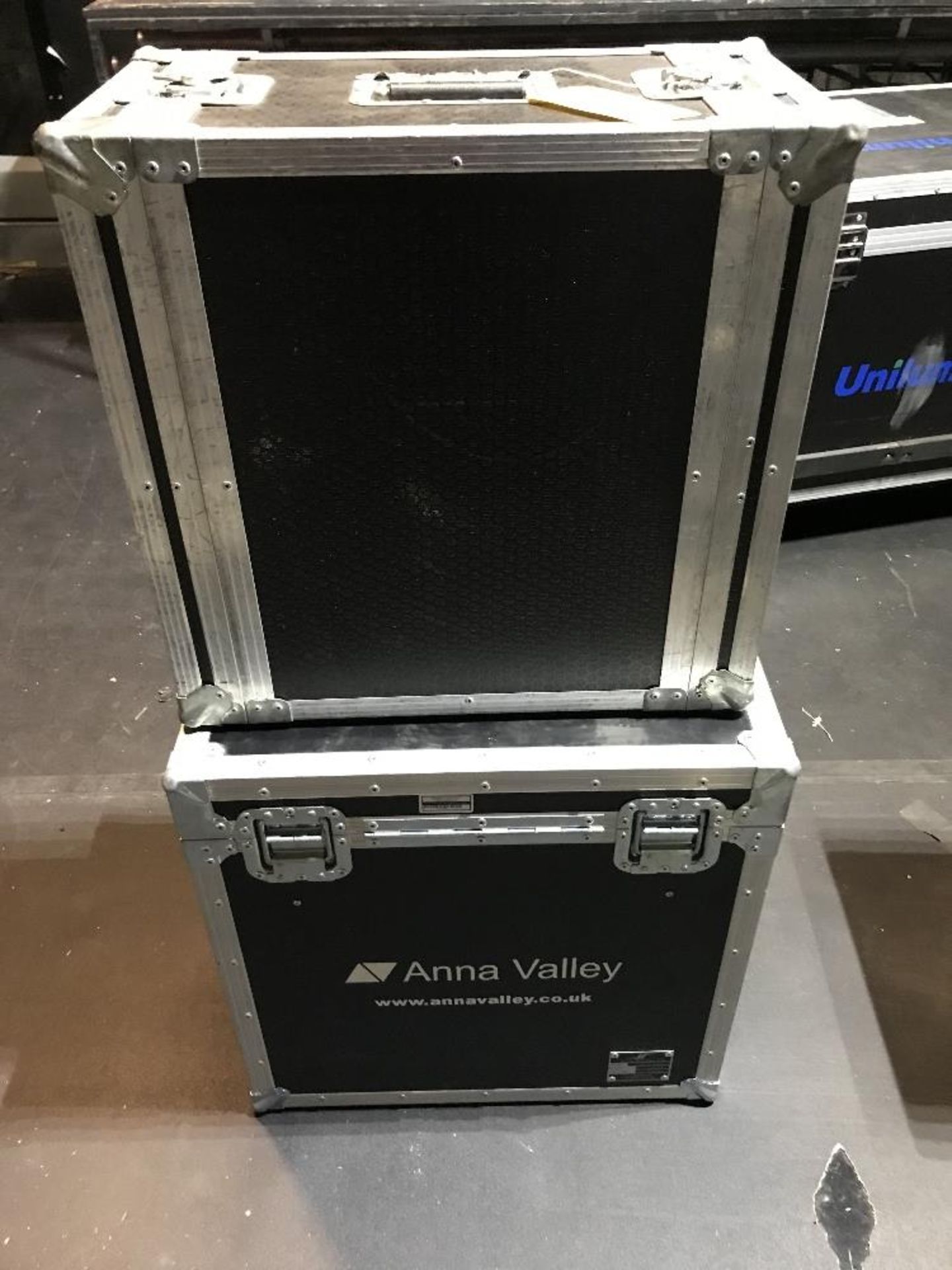 (2) Large Various Sized Flight Cases