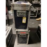 (2) Large Various Sized Flight Cases