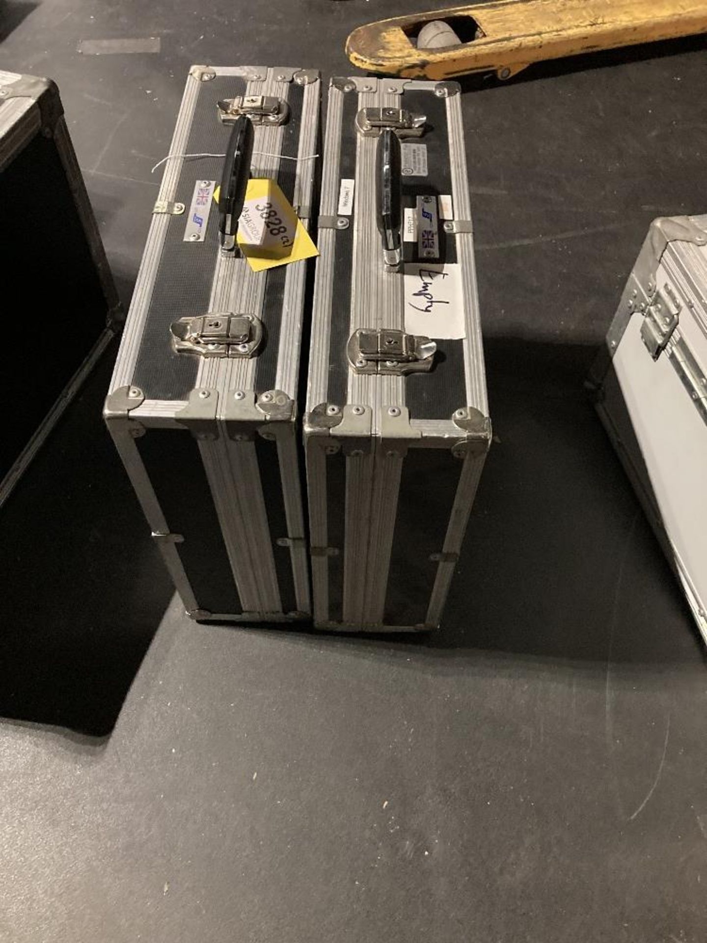 (2) Small Various Sized Flight Cases