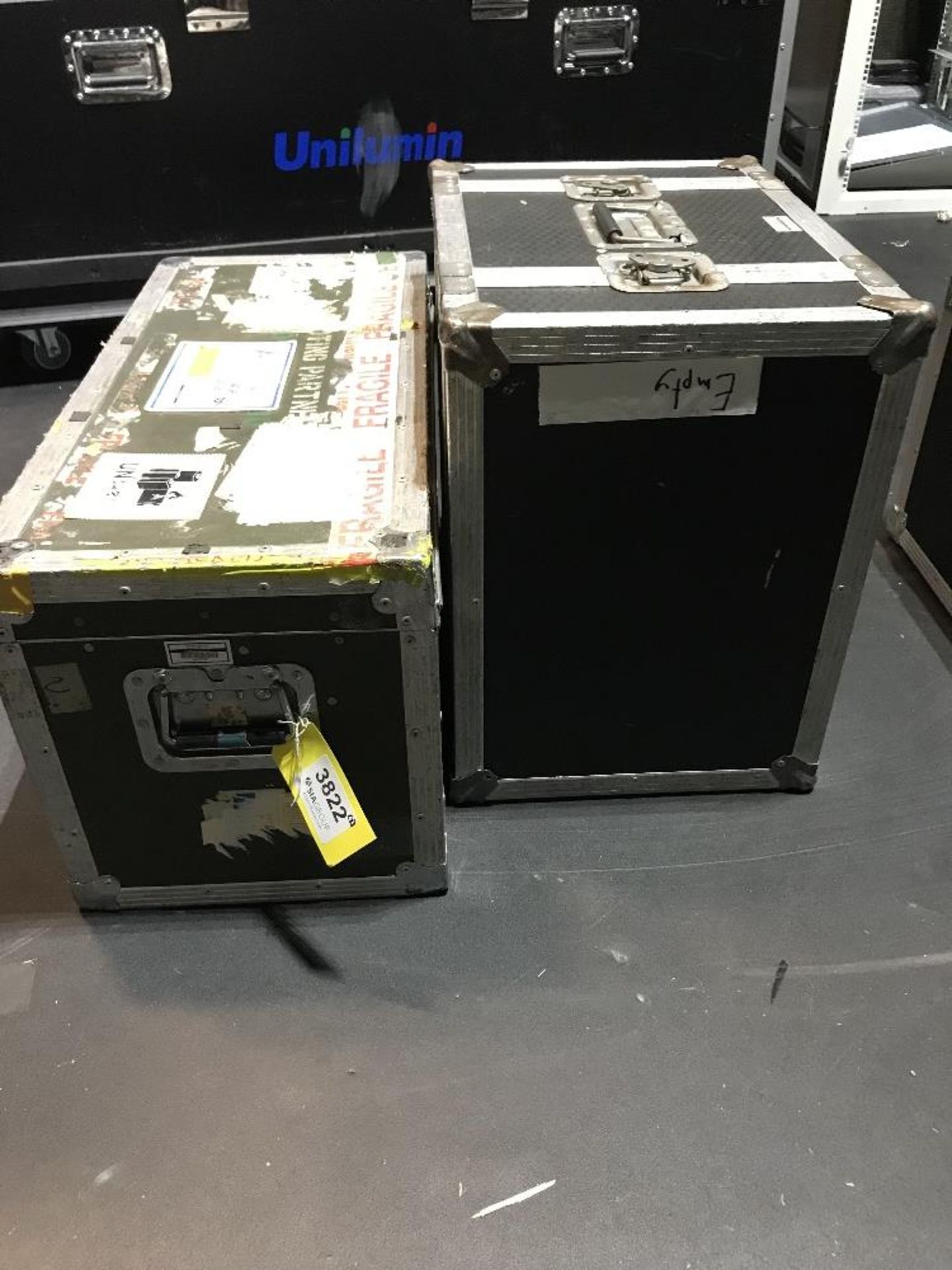 (2) Large Various Sized Flight Cases - Image 2 of 4