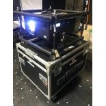 Christie Roadster HD10K-M Lamp Projector & Flying Frame