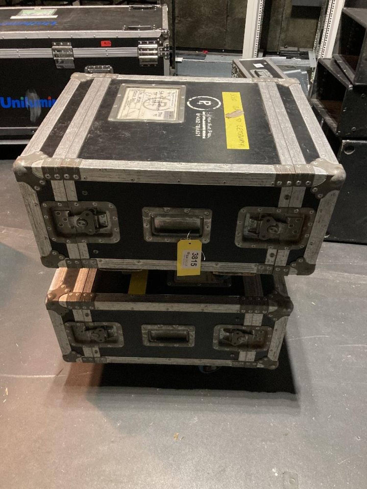 (2) Medium Flight Cases