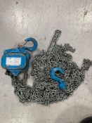 (2) 500kg 6mm Manual Chain Hoists