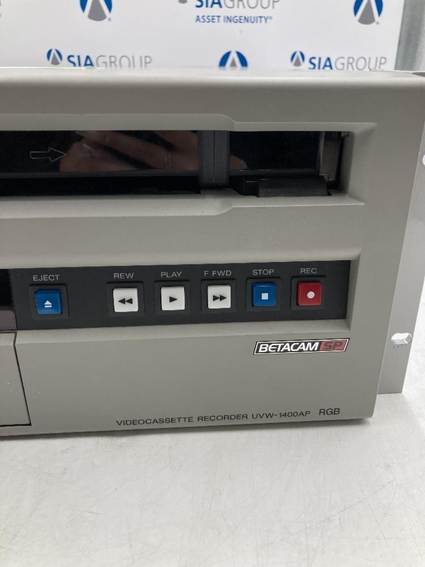 Sony Video UVW-1400 AP Betacam Cassette Recorder - Image 4 of 4