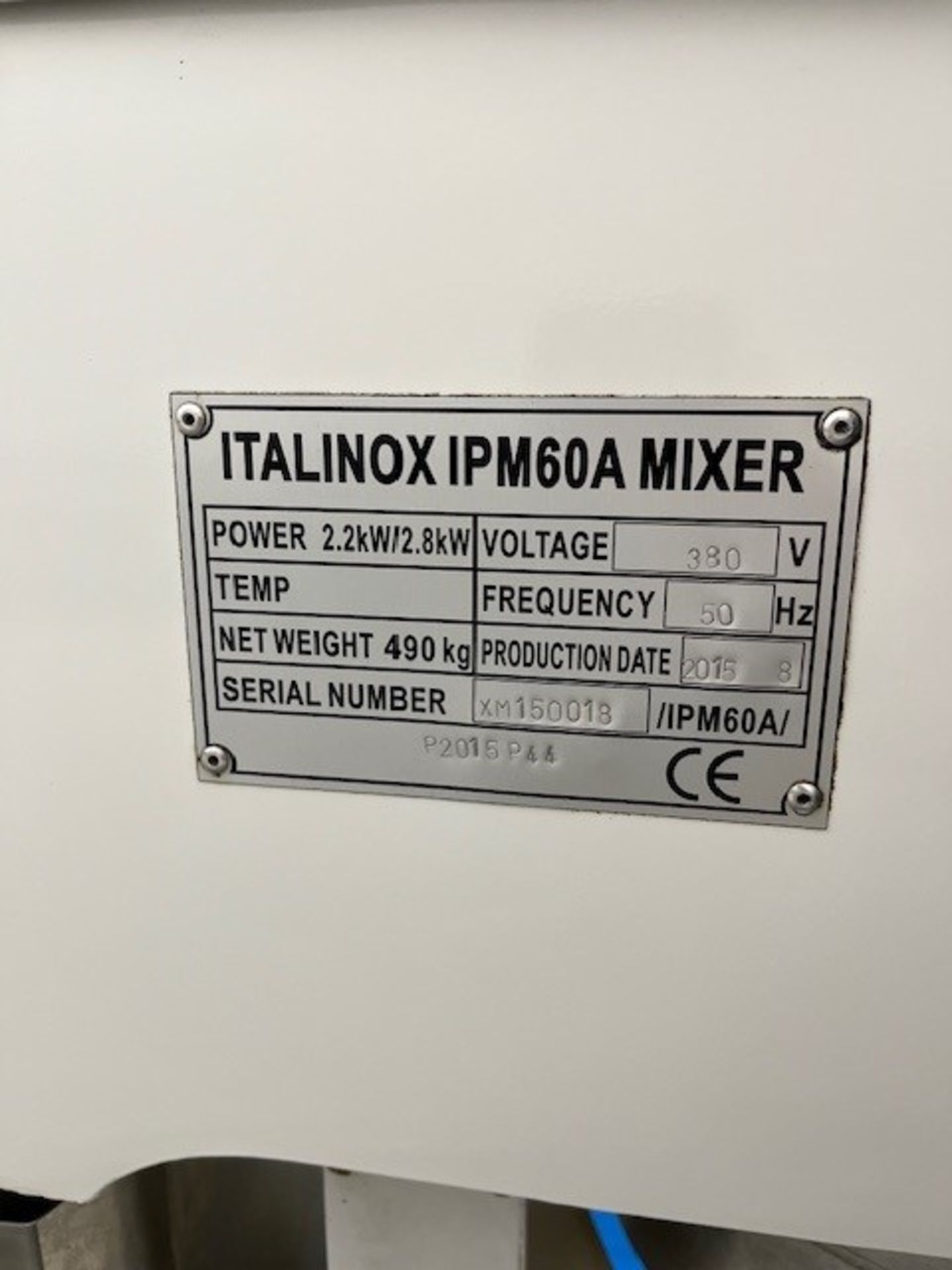 Italinox IPM60A planetary mixer - Image 5 of 5