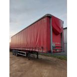 Tiger Tri-Axle 13.7m Curtain Side Trailer Unit