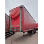 Tiger Tri-Axle 13.7m Curtain Side Trailer Unit