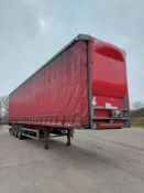 Cartwright Tri-Axle 13.7m Curtain Side Trailer Unit with Tail Lift