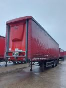 Cartwright Tri-Axle 13.7m Curtain Side Trailer Unit