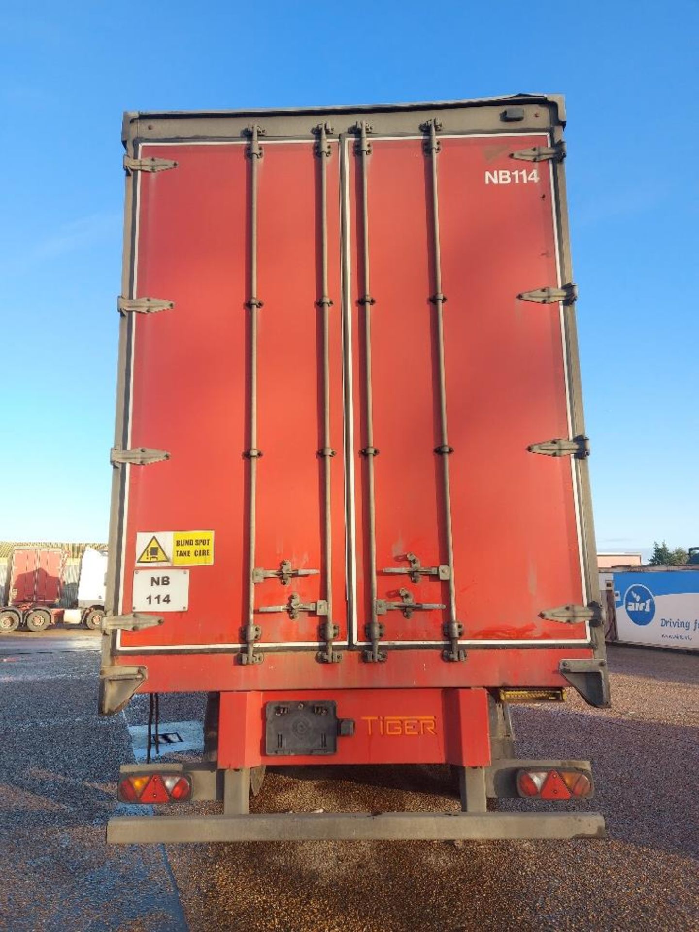 Tiger Tri-Axle 13.7m Curtain Side Trailer Unit - Image 6 of 8