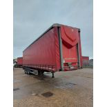 Tiger Tri-Axle 13.7m Curtain Side Trailer Unit