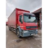 DAF L55.250 4x2 Rigid 18T Curtain Side Lorry with Tail Lift