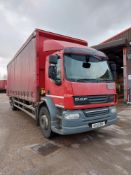 DAF L55.250 4x2 Rigid 18T Curtain Side Lorry with Tail Lift