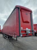 Cartwright Tri-Axle 13.7m Curtain Side Trailer Unit