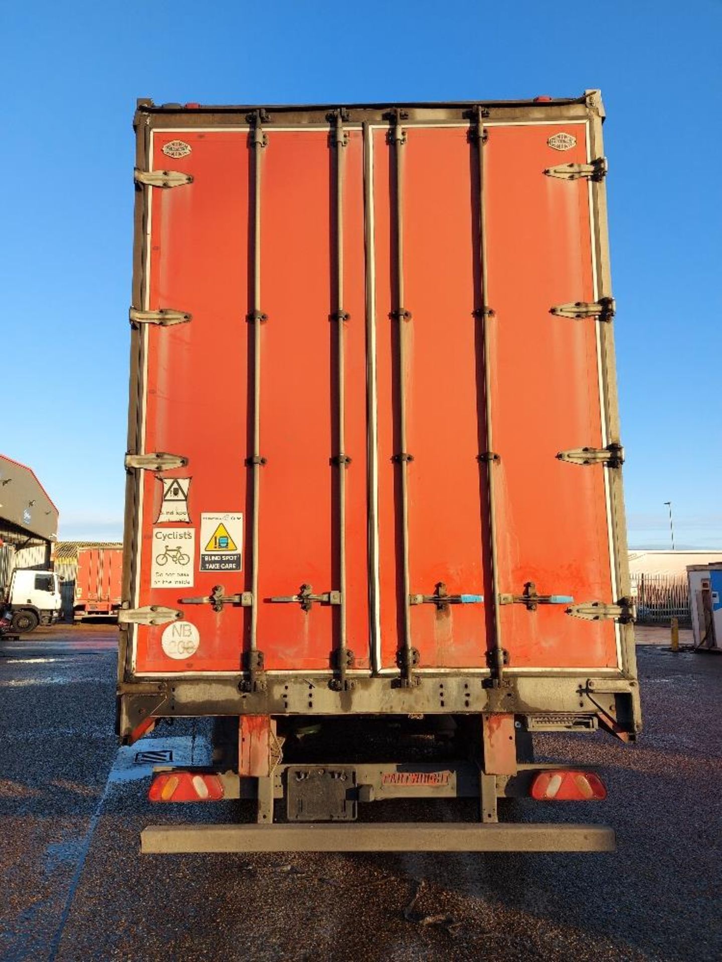 Cartwright Tri-Axle 13.7m Curtain Side Trailer Unit - Image 6 of 8