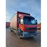 DAF L55.250 4x2 Rigid 18T Curtain Side Lorry with Tail Lift