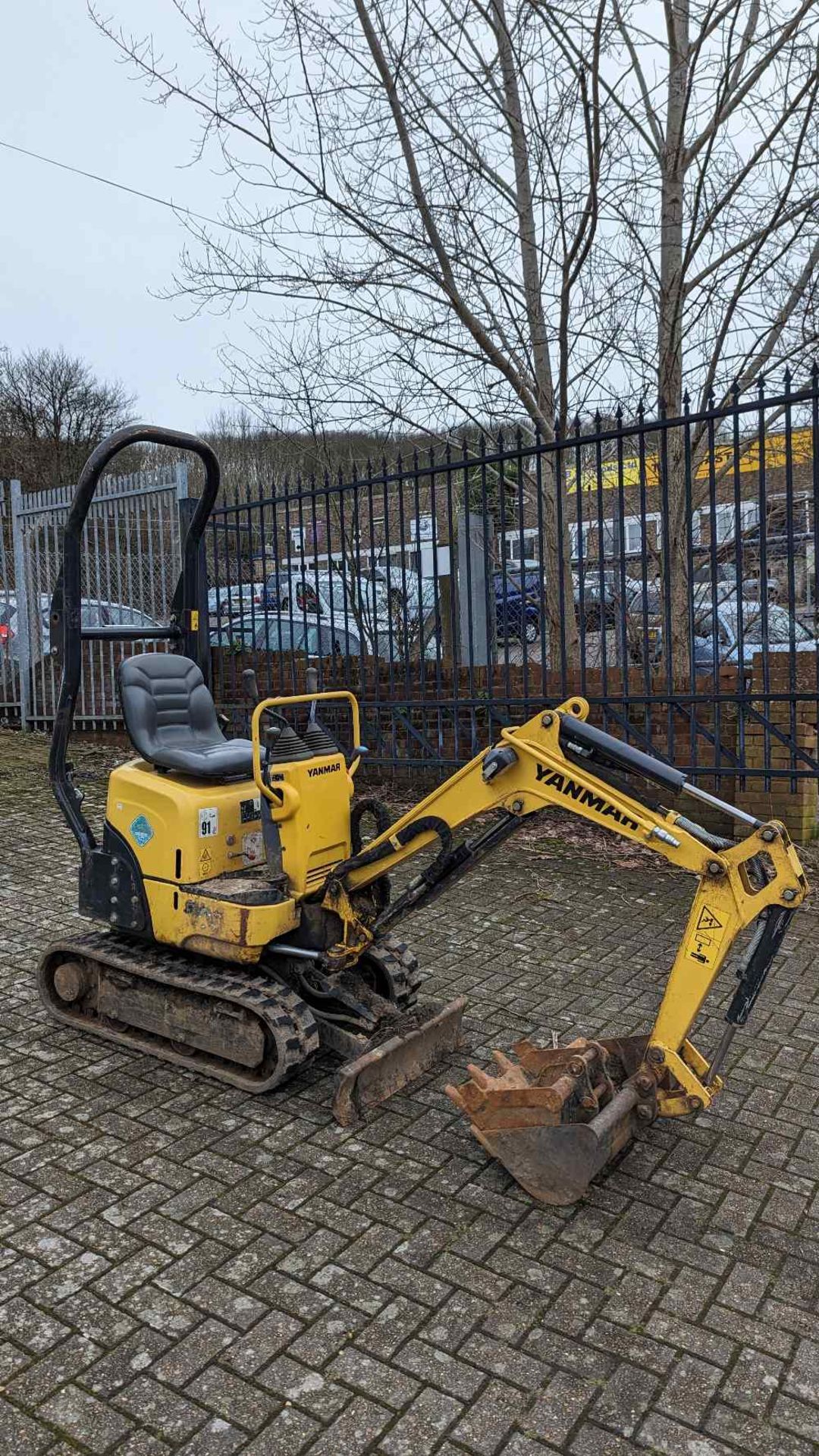 (2020) Yanmar SV08-1A(S) mini tracked excavator