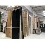 Large Quantity Of Material Stock And Racking