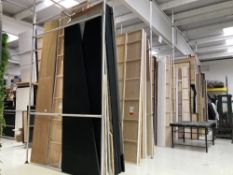 Large Quantity Of Material Stock And Racking