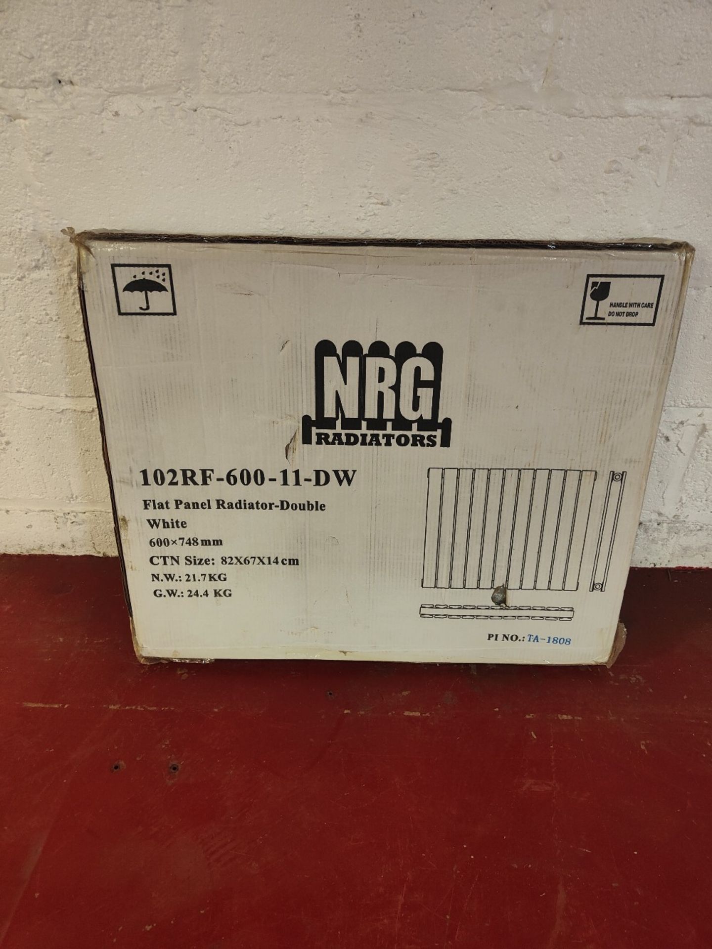 NRG Flat Panel Double Radiator