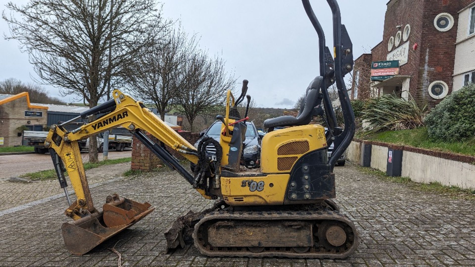 (2020) Yanmar SV08-1A(S) mini tracked excavator - Bild 6 aus 18