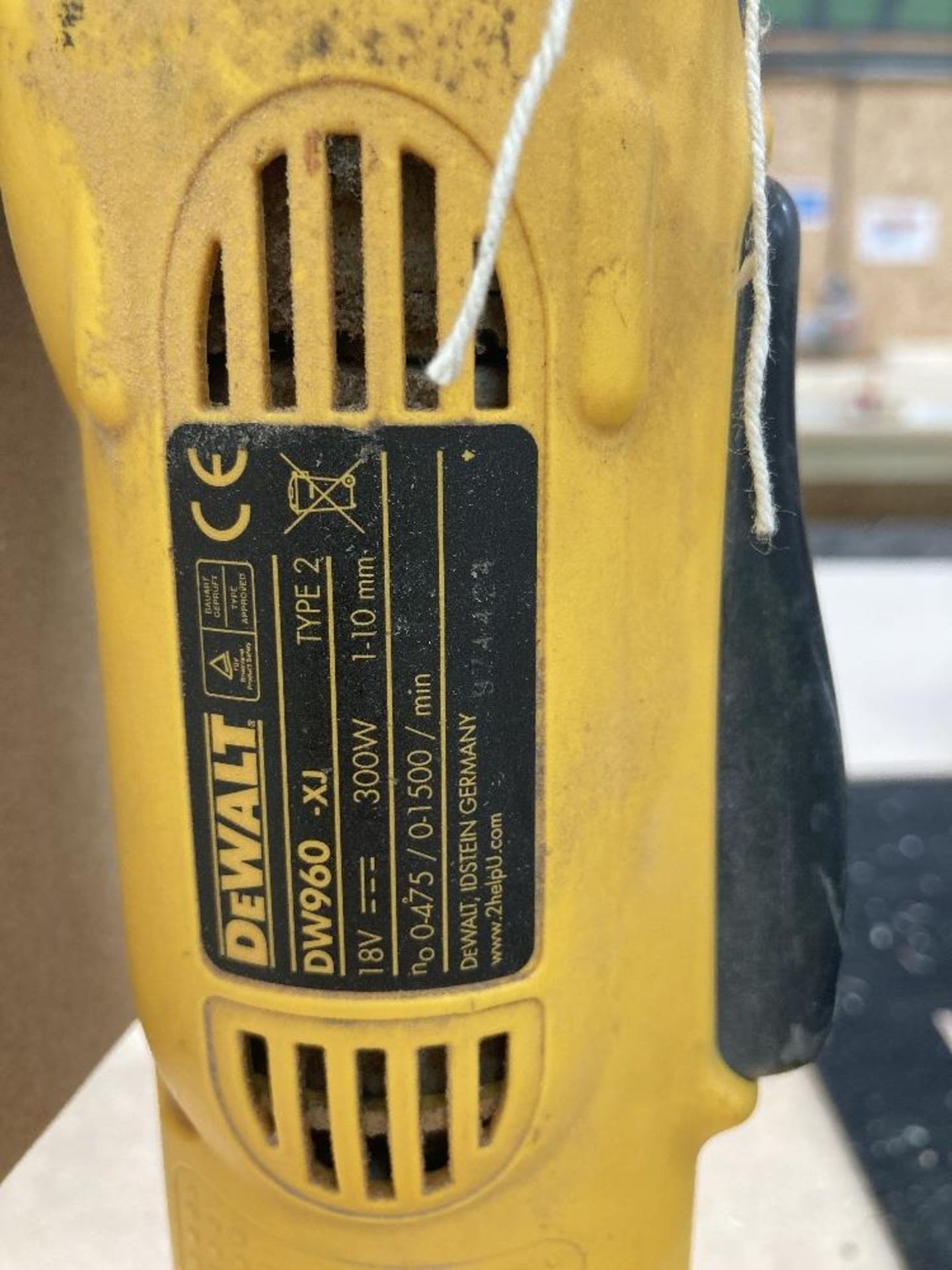Dewalt DW960 Right Angle Drill (Untested) - Image 3 of 4