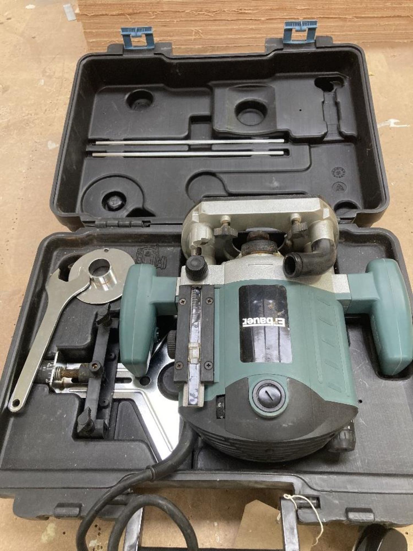 Erbauer ERB210C 1/2" Router & Heavy Duty Carry Case - Image 6 of 8