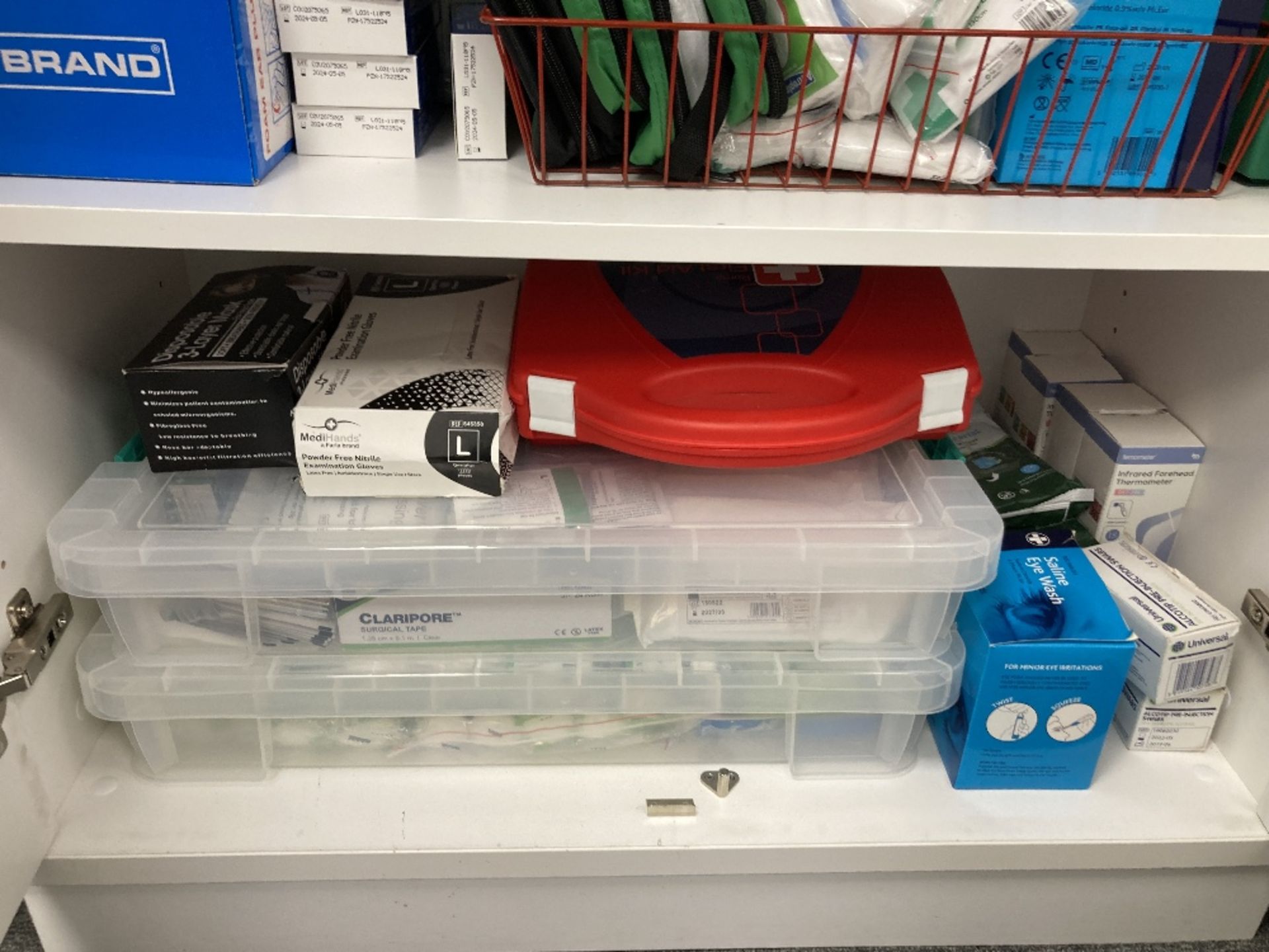 PPE Cupboard With (7) First Aid Kits And Accessories - Image 3 of 6