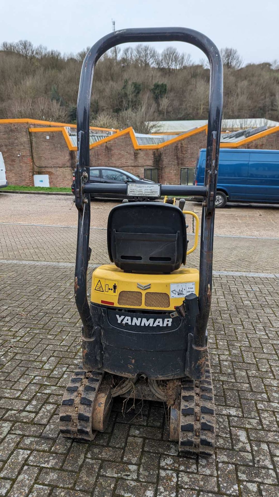 (2020) Yanmar SV08-1A(S) mini tracked excavator - Bild 4 aus 18