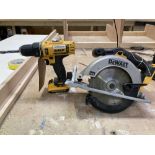 Dewalt DCD716 10.8v Hammer Drill & Dewalt DCS391 Circular Saw