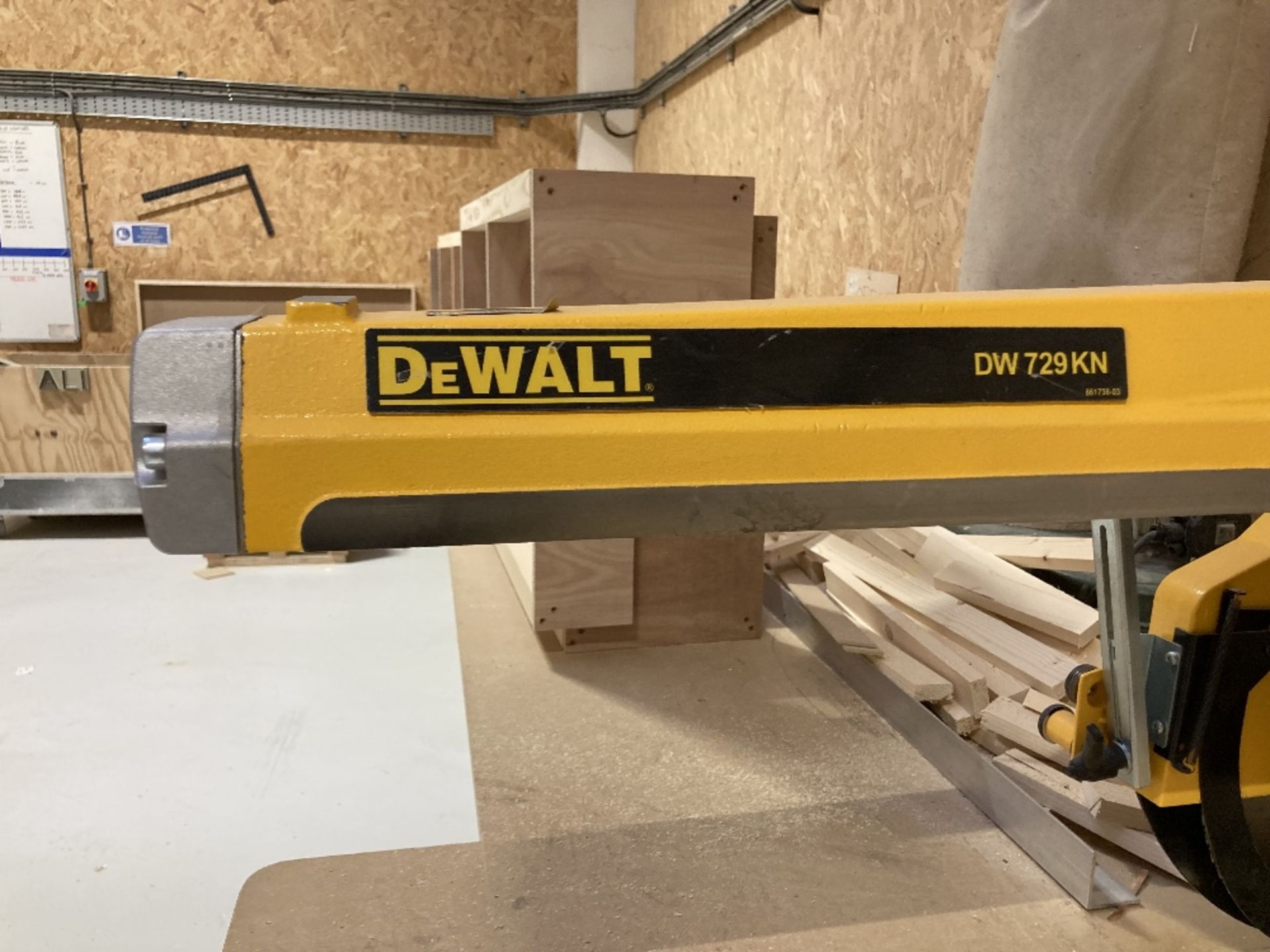 Dewalt DW729KN-XS 350mm Radial Arm Saw - Image 3 of 12