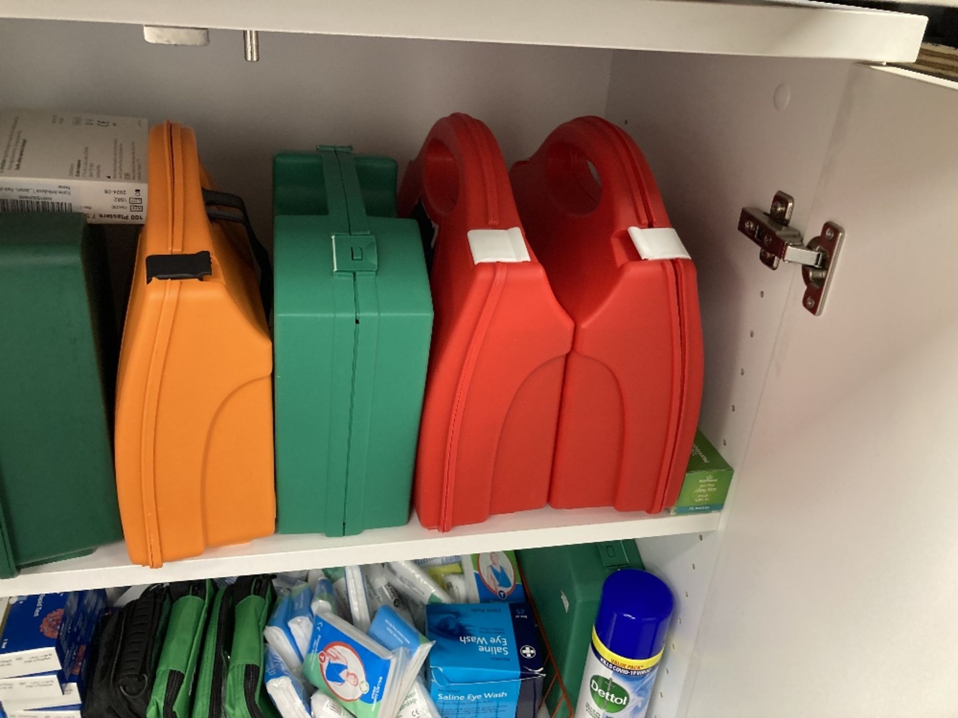 PPE Cupboard With (7) First Aid Kits And Accessories - Image 6 of 6