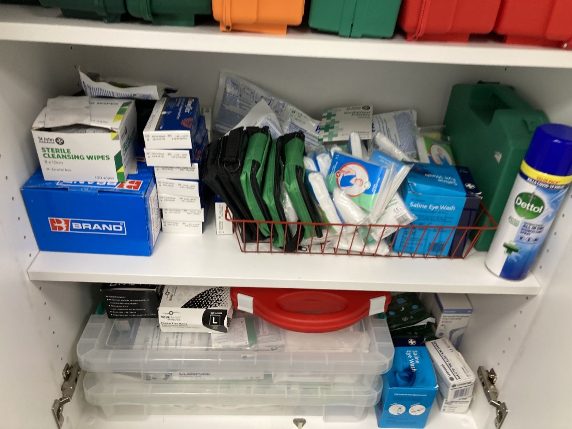 PPE Cupboard With (7) First Aid Kits And Accessories - Image 2 of 6