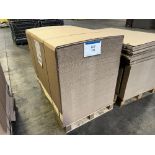 (25) Pallets of Cardboard half pallet tray