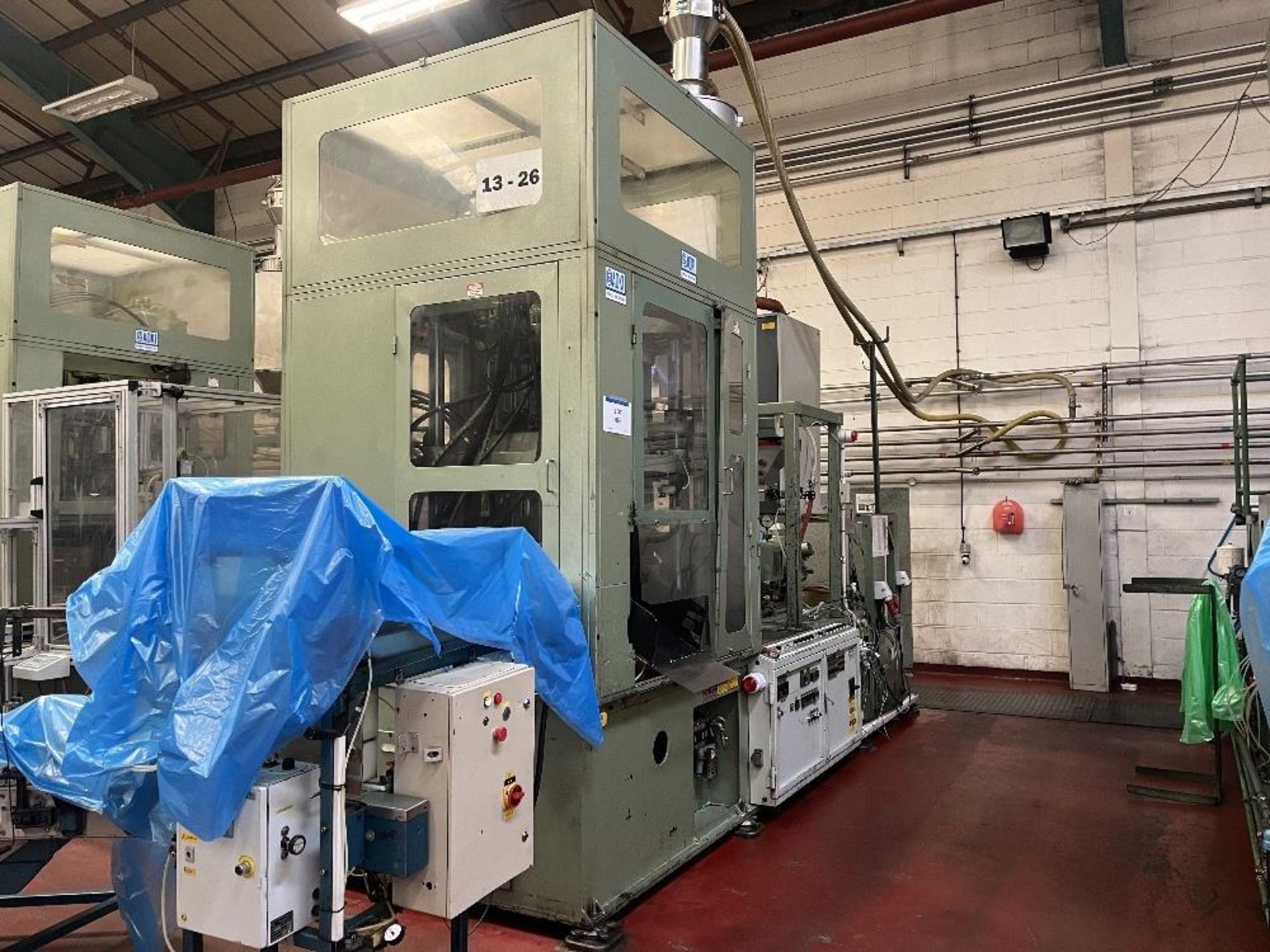 AOKI type SBIII-250LL-50 blow moulding machine - Bild 3 aus 30