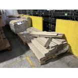 (7) Part pallets of edge guard cardboard corner protectors