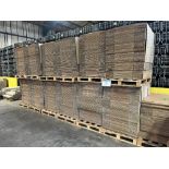 (12) Pallets of branded cardboard cartons (OPS)
