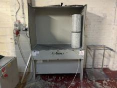 WORKPOINT Environment Ltd Airbench downdraft extractor table