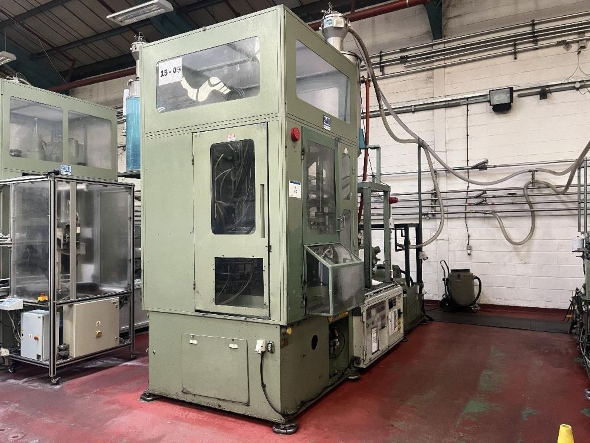 AOKI type SBIII-250LL-50 blow moulding machine