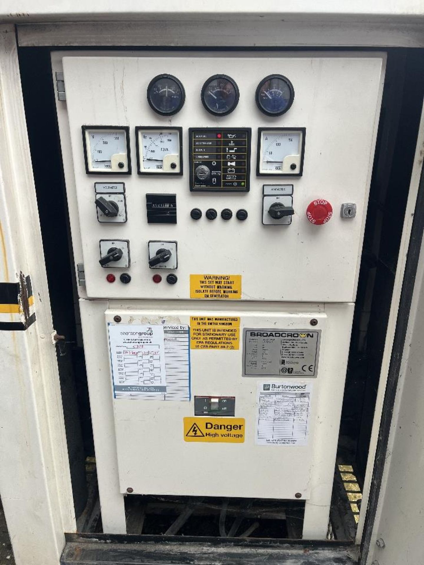 Broadcrown Diesel 40kva back up generator - Bild 7 aus 7