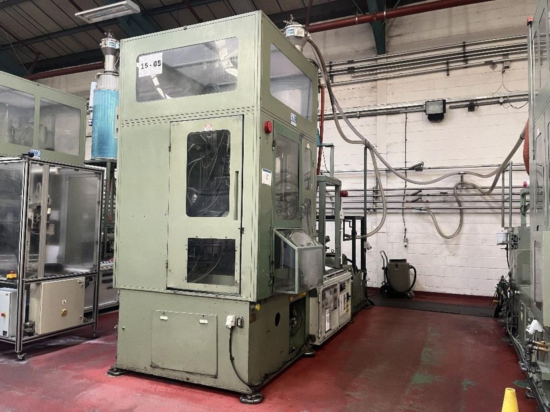 AOKI type SBIII-250LL-50 blow moulding machine - Image 3 of 16