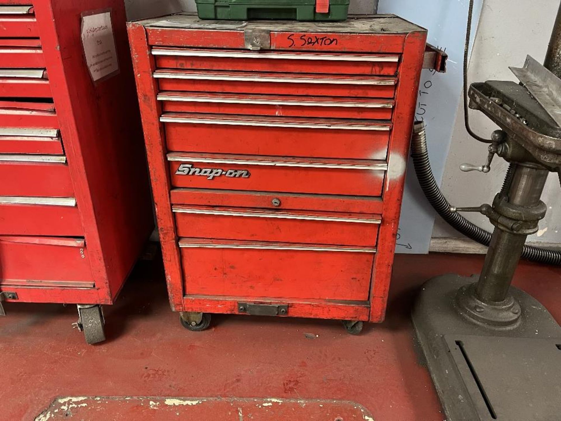 Mobile eight drawer tool cabinet with contents - Image 3 of 10