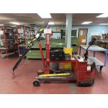 Wilmat battery powered pedestrain operated hoist