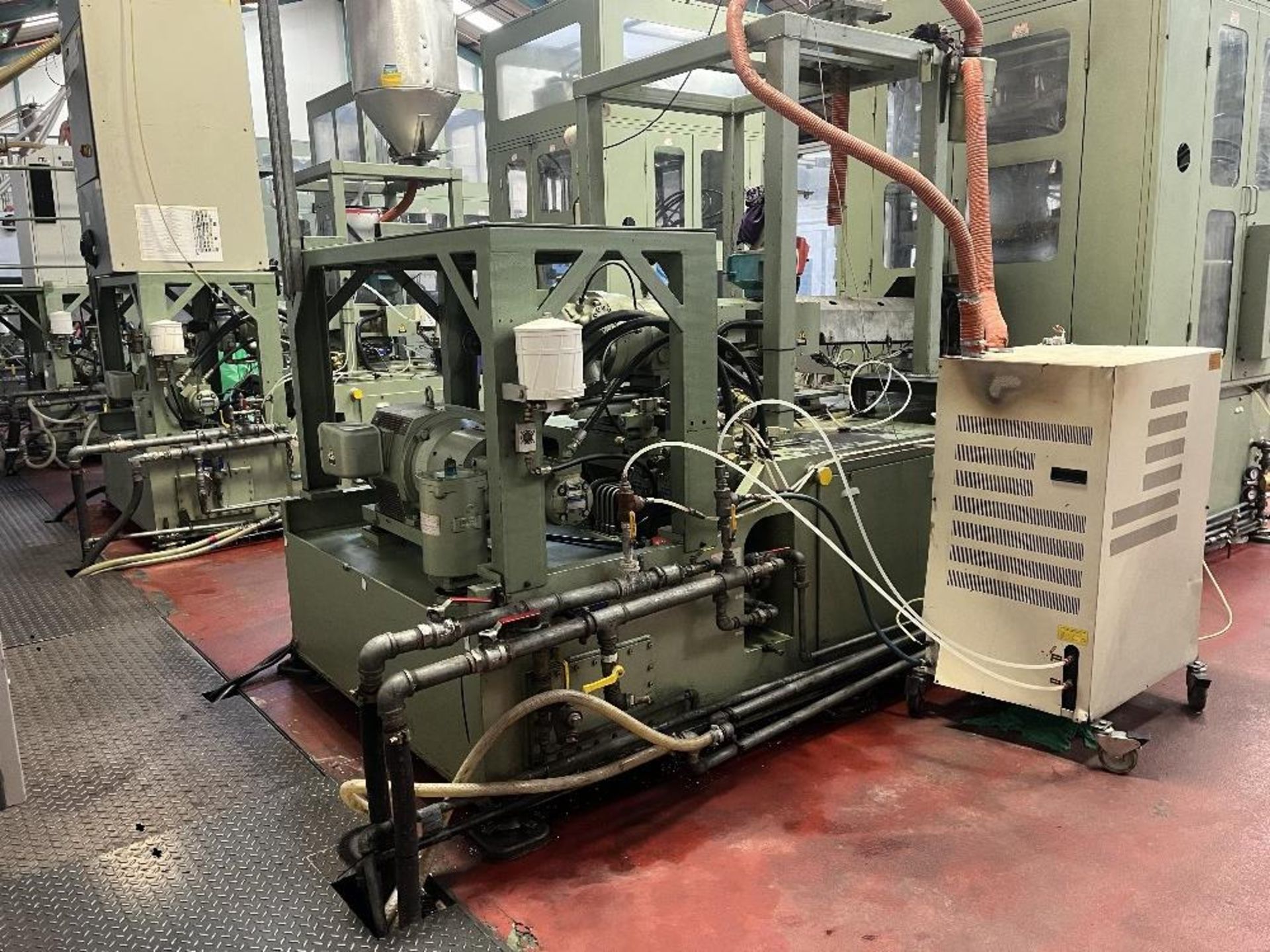 AOKI type SBIII-250LL-50 blow moulding machine - Image 20 of 27