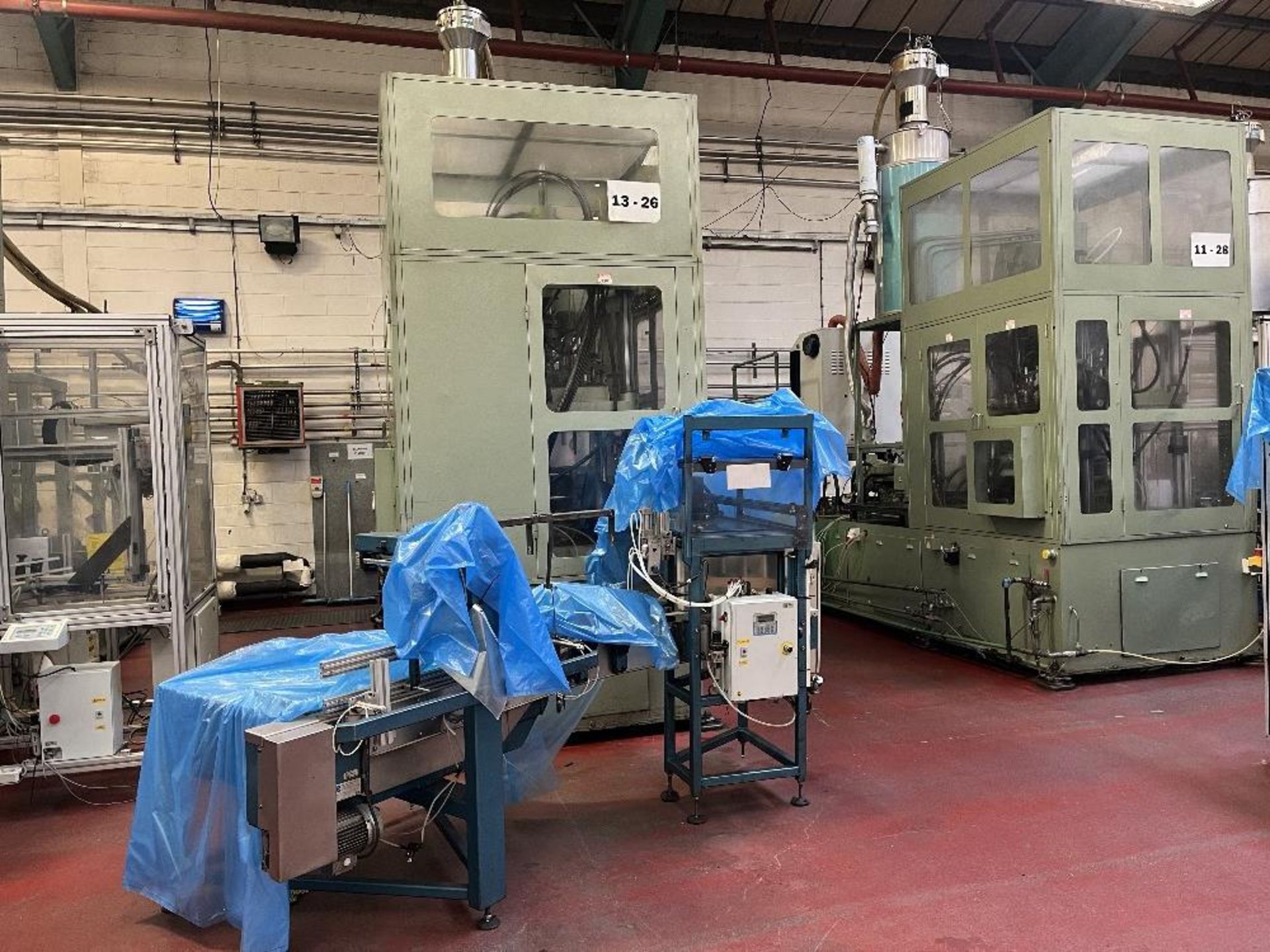 AOKI type SBIII-250LL-50 blow moulding machine - Image 30 of 30