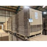 (9) Pallets of cardboard cartons